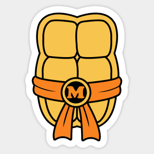 Michaelangelo Shell Sticker